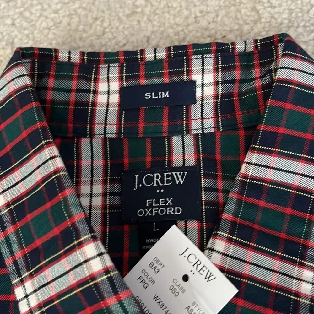 Jcrew mens collared shirt NEW